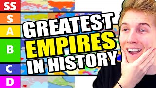 Greatest Empires in World History Tier List [upl. by Anila711]