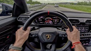 POV 288kmh in the Novitec Lamborghini Urus S Esteso [upl. by Daisy853]