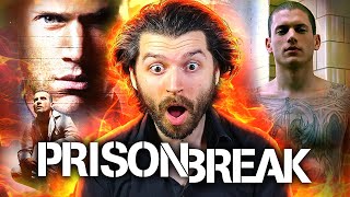 FIRST TIME WATCHING PRISON BREAK Episode 1 Reaction [upl. by Hurlow605]