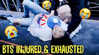 BTS Injured Exhausted And Sick After The Spotlight [upl. by Trotta853]