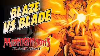 Blade VS Johnny Blaze  Midnight Sons Blood Hunt 2024 2 [upl. by Mohamed565]