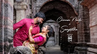 Pre wedding song Chinnam NaiduSangeethaimagine photographycinematic wedding shoot [upl. by Robenia]