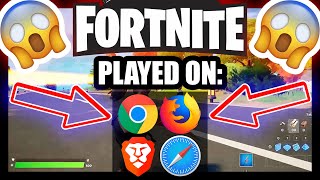 HOW I PLAYED FORTNITE ON BROWSER no clickbait 2021 [upl. by Eng]