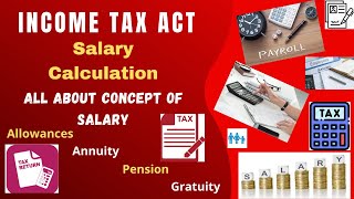 Basic Salary Calculation  All About Concept of Salary  CA  Annuity  Gratuity  Pension [upl. by Celene173]