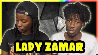 LADY ZAMAR  COLLIDE REACTION [upl. by Ahsienyt]