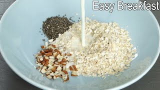 10 Minutes Oats Breakfast Recipe [upl. by Stelu]