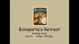 Bonapartes Retreat  bluegrass backing track [upl. by Viridis354]