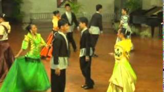 RIGODON DE HONOR FilipinoSpanish Quadrille Folk Dance Introduced by the French People [upl. by Uamak]