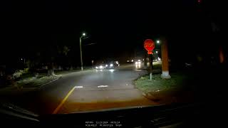 11232024 raw dashcam video  accident near Birmingham Crossplex Avenue W [upl. by Neelyaj]