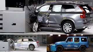 The Top Suv Crash Test 😱😱 Volvo Xc90  Audi Q7 and Mercedes G Class ✅️✅️✅️ [upl. by Soutor]