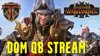 WE RETURN Quick Battle Stream  Domination Ladder amp Team Battles Total War Warhammer 3 [upl. by Daphene453]