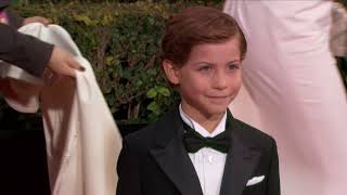 Jacob Tremblay Fashion  Golden Globes 2016 [upl. by Laraine]