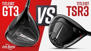 Titleist GT3 vs Titleist TSR3  Titleist Drivers Comparison [upl. by Ordnasela711]