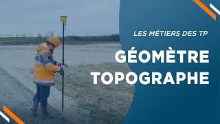 Les métiers des travaux publics  Géomètretopographe [upl. by Nac]