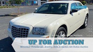 Silverdale Chrysler 300 Jewelry Dolls amp Garden Art Online Auction [upl. by Nomde]