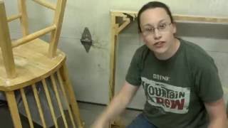 Refinishing Wood Furniture  Part 2  Sanding [upl. by Gwenny]