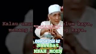 64 RAHASIA USIA 42 ngaji nasehat mbahmoen [upl. by Llechtim903]