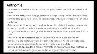 Diritto costituzionale Le fonti del diritto [upl. by Schlicher246]