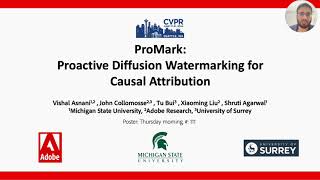 CVPR 2024 paper ProMarkProactive Diffusion Watermarking for Causal Attribution [upl. by Avek]