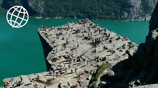 Pulpit Rock Preikestolen Norway Amazing Places [upl. by Cynthia]