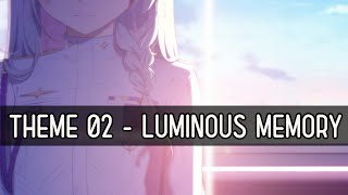 Blue Archive Theme 02  Luminous Memory Mitsukiyo [upl. by Einahets]