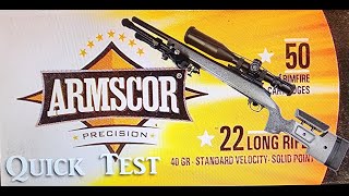 Armscor Bergara B14R Short Test [upl. by Anelahs]