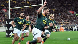 40 Great Springbok Tries Against the All Blacks [upl. by Ssidnak325]