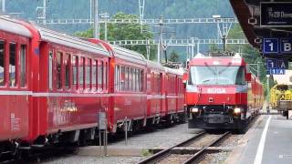 Impressionen von der Rhätischen Bahn im Juli 2010 [upl. by Verity]