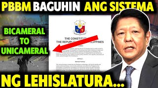 PBBM PABOR BAGUHIN ANG SISTEMA NG LEHISLATURA [upl. by Yrahk]