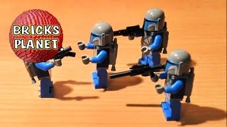 Mandalorian Battle Pack LEGO Star Wars 7914 set  Review Stop motion TimeLapse build [upl. by Ailaro88]