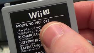 Replacing the Battery in a Nintendo Wii U Gamepad [upl. by Debi759]