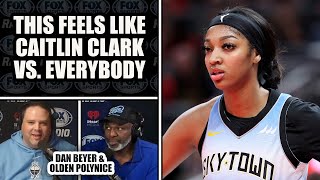 This Feels Like Caitlin Clark VS Everybody  DAN BEYER amp OLDEN POLYNICE [upl. by Iveel]