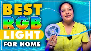 Best RGB Led Lights for Room Gaming Setup  Homemate Led strip Light [upl. by Nylhtac]