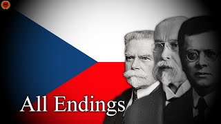 Czechoslovakia  All Endings [upl. by Neirrad52]