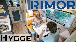 RIMOR réenchante les intérieurs de ses campingcars HYGGE 2024 [upl. by Aisenat]