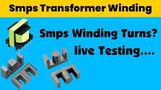 Smps Transformer Winding [upl. by Blanca]