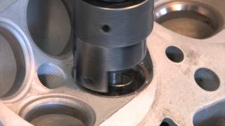 Cylinder Head 201  Radius Cut Valve Job [upl. by Adriel680]