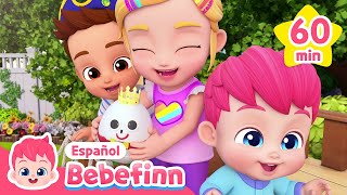 Humpty Dumpty🥚 y Más Canciones Infantiles🎶  Nursery Rhymes en español  Bebefinn en español [upl. by Crandall]