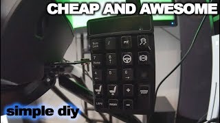 DIY Easy Sim Racing Button Box For XBOX and PS4 [upl. by Learrsi]