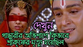 শ্রীকৃষ্ণের মৃত্যু কারন কী। গান্ধারী কী অভিশাপ দিয়েছিলেন। মহাভারত বাংলা 🙏 March 30 2020 [upl. by Nniroc]