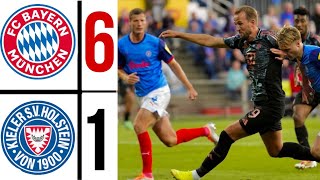 Bayern München vs Holstein Kiel 61 Highlights  bundesliga 202425 harry kane amp jamal musiala [upl. by Angrist]