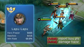 WTF DAMAGE  BEST LAPULAPU BUILD 2024 FOR ONE SHOT watch before 2024 [upl. by Kenwood]