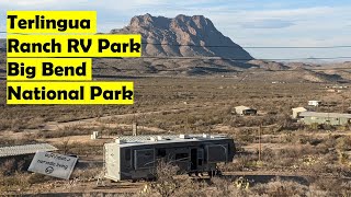 Terlingua Ranch RV Park Big Bend NP ouRVisionnomadicliving [upl. by Petite957]