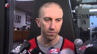 Practice Sound Steve Blake Looks Forward to Having Afflalo Gee Aboard [upl. by Menides]