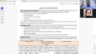 Infective Endocarditis Medicine1 39 [upl. by Alleahcim810]