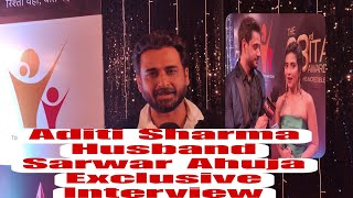 Aditi Sharma Husband Sarwar Reaction On Gets Aditi Sharma ITA Award amp Adnan amp Aditi Chemistry Jodi [upl. by Mayce]