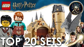 Top 20 LEGO Harry Potter Sets in 20 Years [upl. by Mortie286]