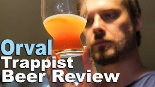 Orval Trappist Beer Review The Lords Nectar straight from Belgiums Bosom [upl. by Willie]