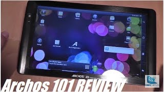 Archos 101 Android Tablet Review iPad Alternative [upl. by Yk]