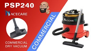 Numatic Nacecare PSP240 Demo and Comparison  Vacuum Warehouse Canada [upl. by Vally]